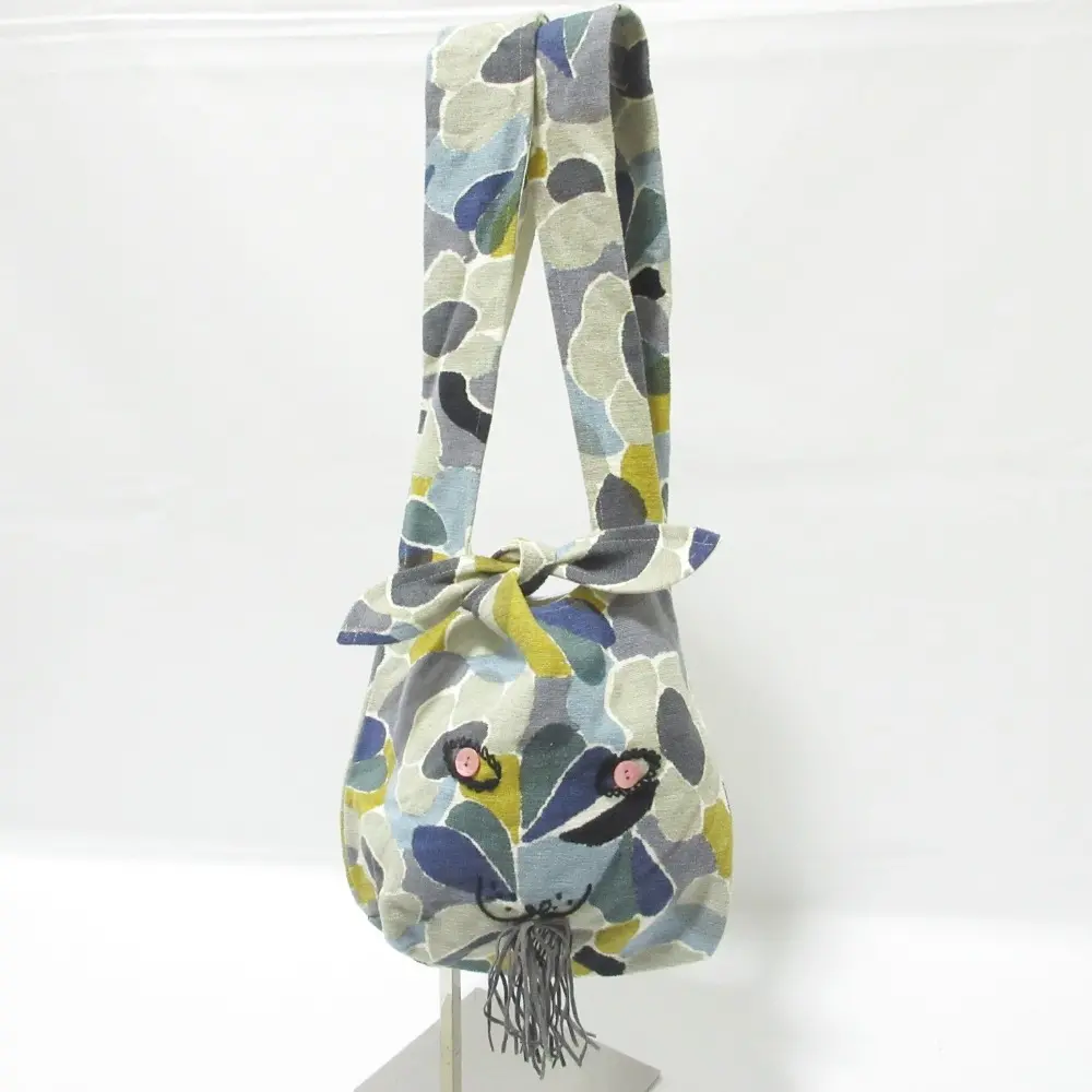 mina perhonen ミナペルホネン usa bag flowerscope うさバッグ ウサギモチーフ ミニバッグ ハンドバッグ マルチカラー