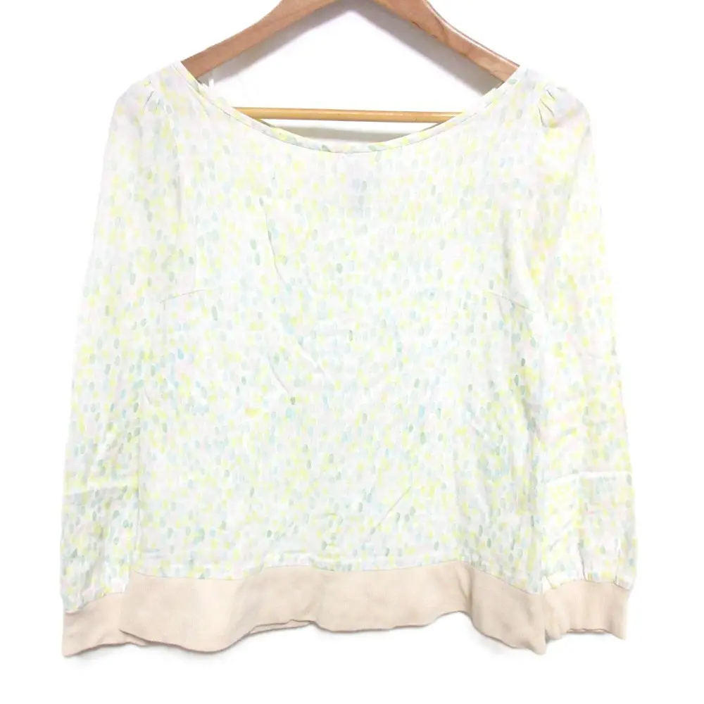 mina perhonen ミナペルホネン jelly beans ジェリービーンズ ロングスリーブ ブラウス カーディガン マルチカラー