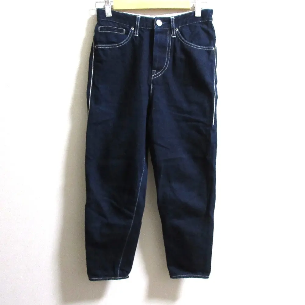 mina perhonen ミナペルホネン always テーパードデニムパンツ dn4362B サイズ34 インディゴ