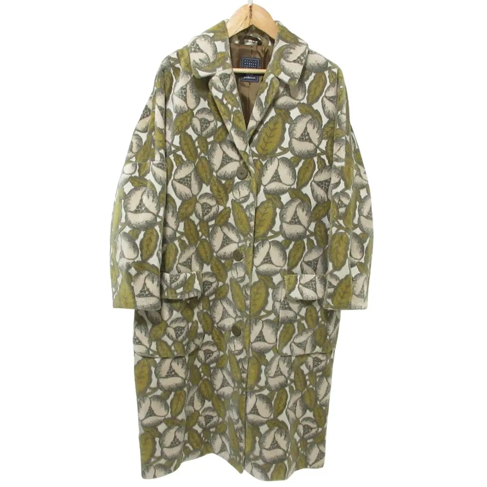 mina perhonen ミナペルホネン jardin チェスターコート va6549 サイズ38 ベージュ