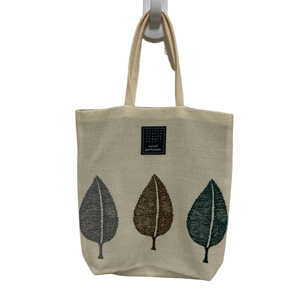 mina perhonen ミナペルホネン toast bag happa ミニトートバッグ ya9874 オフホワイトの買取実績【2025年4月買取】