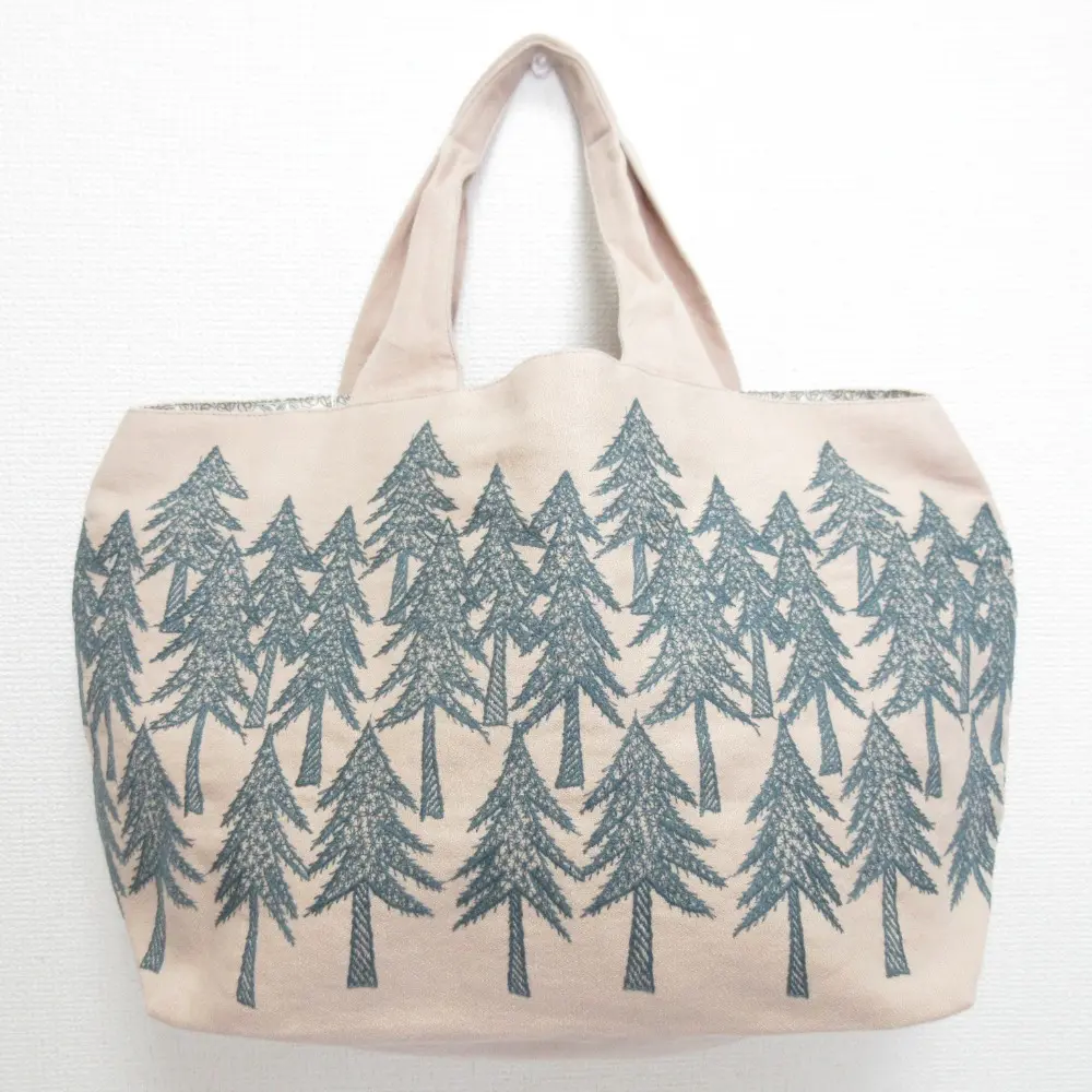 mina perhonen ミナペルホネン land theater トートバッグ aas9398 ピンクベージュ 