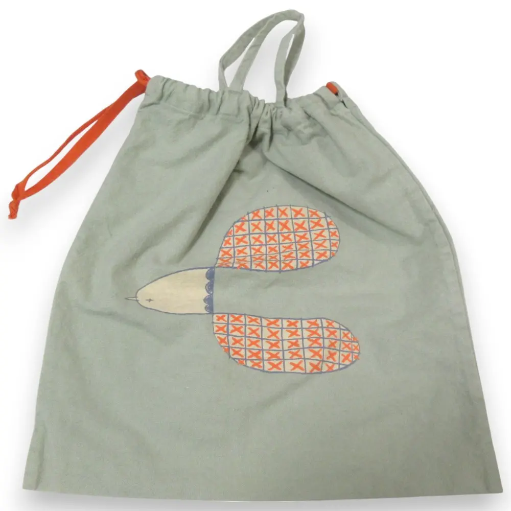 mina perhonen ミナペルホネン plover レッスンバッグ小 トートバッグ SS7351P グリーン系