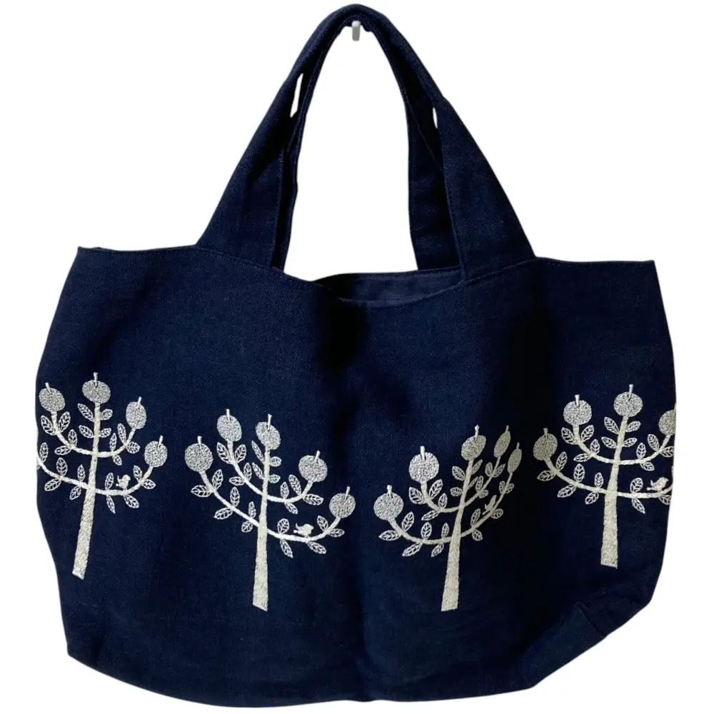 mina perhonen ミナペルホネン ringo パニーニ バッグ トートバッグ ネイビー