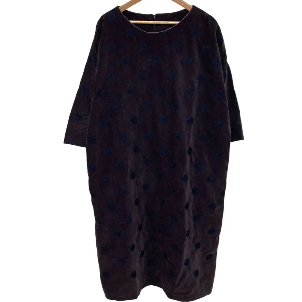 mina perhonen ミナペルホネン vapor ワンピース サイズ38 ブラウン