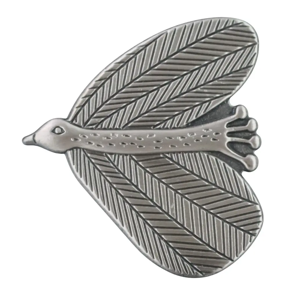 mina perhonen ミナペルホネン wonder bird ピンブローチ ピンバッジ 鳥 シルバー