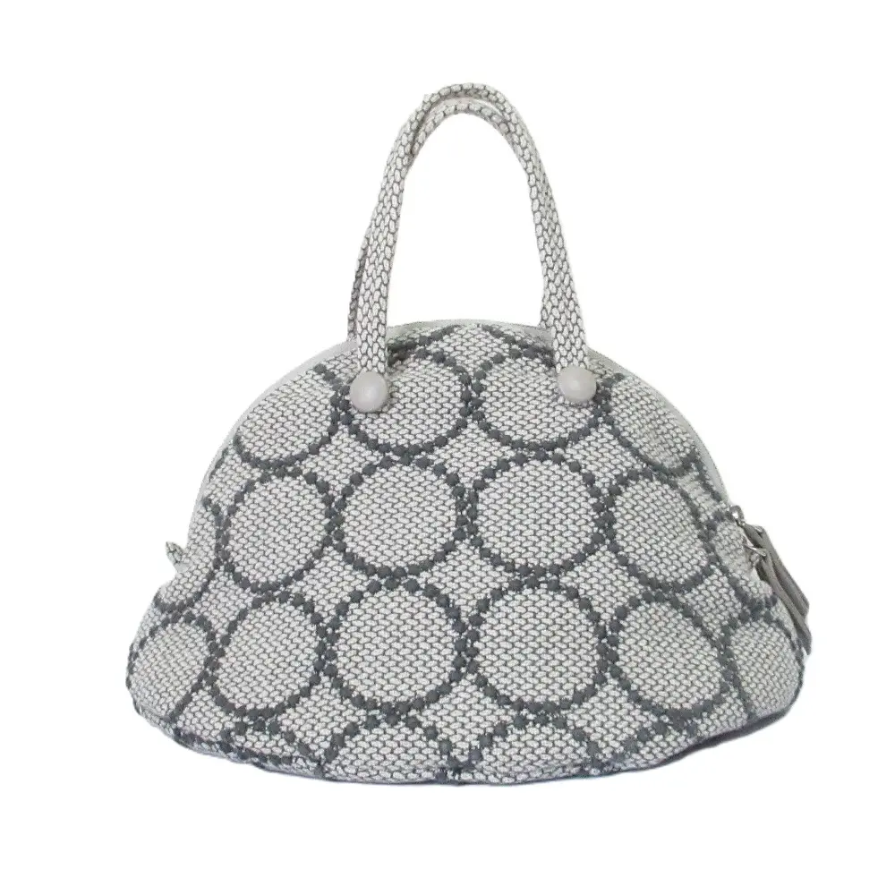 mina perhonen ミナペルホネン tambourine ベルバッグ ハンドバッグ グレー 