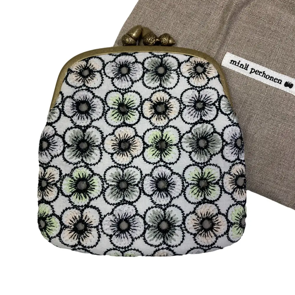 mina perhonen ミナペルホネン piha カドルパース がま口 財布 マルチカラー