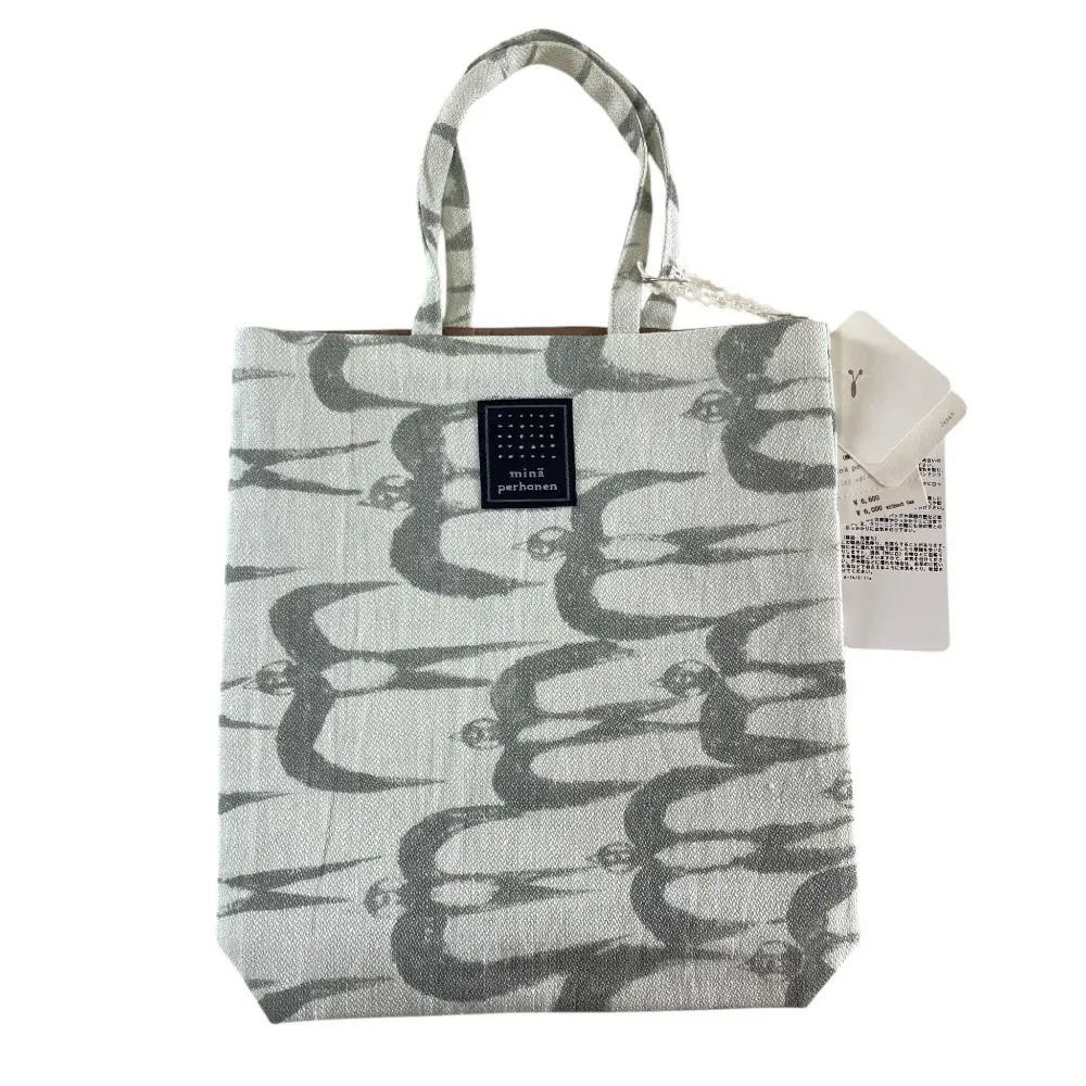 mina perhonen ミナペルホネン toast bag hello swallow トーストバッグ ミニトートバッグ aas9304 ミントの買取実績【2026年3月買取】