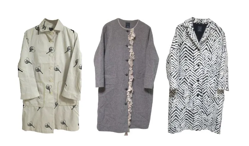 ミナ ペルホネン(mina perhonen)のアウター類は高価買取中です