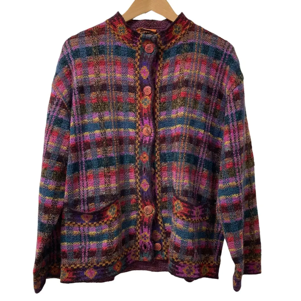 MISSONI ミッソーニ ニットカーディガン サイズ42 マルチカラー