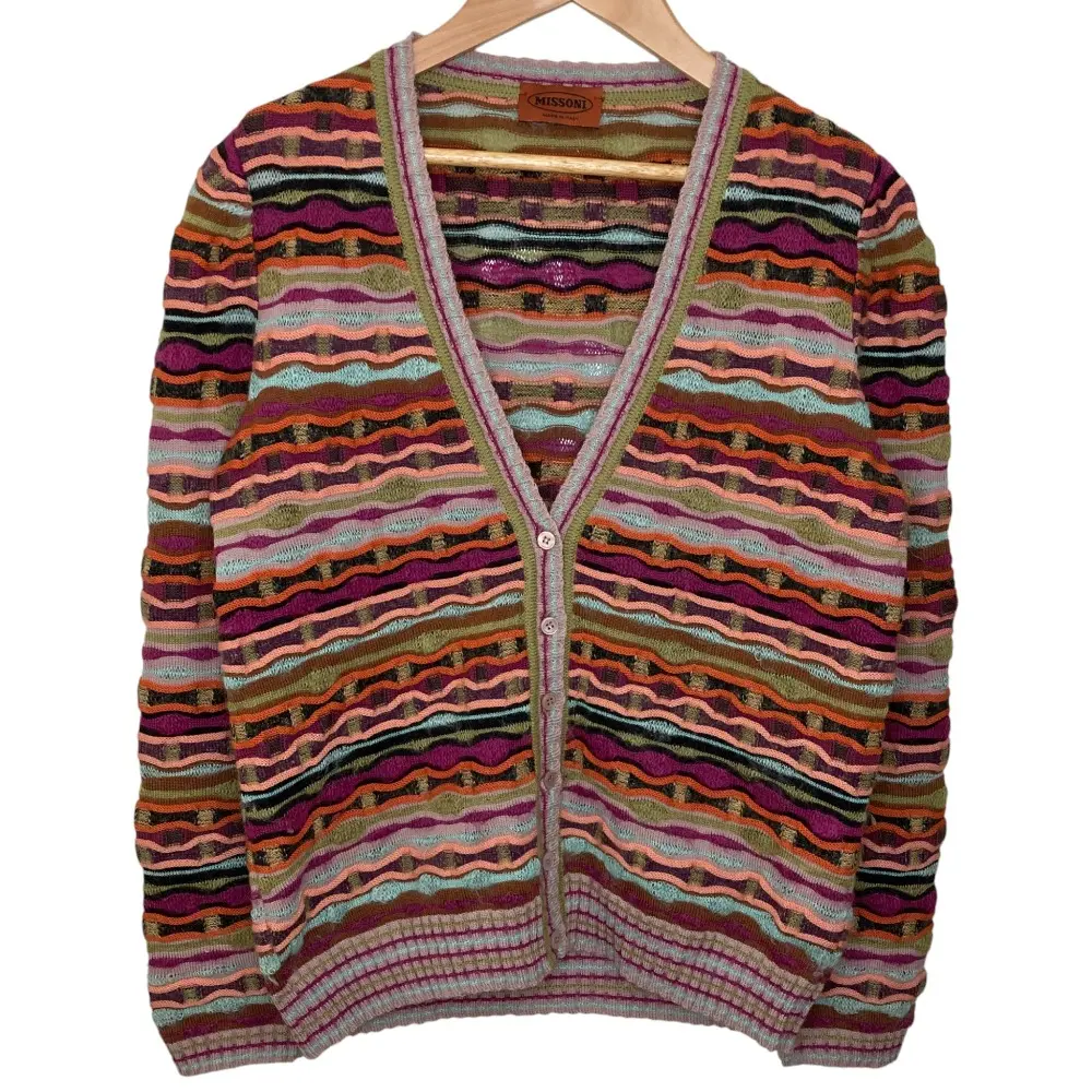 Missoni ミッソーニ ニットカーディガン サイズ42 マルチカラー