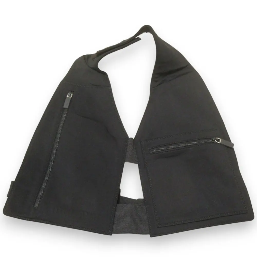 99SS miumiu ミュウミュウ ヴィンテージ holster body bag ロゴエンボス ボディバッグ ホルターバッグ ブラック