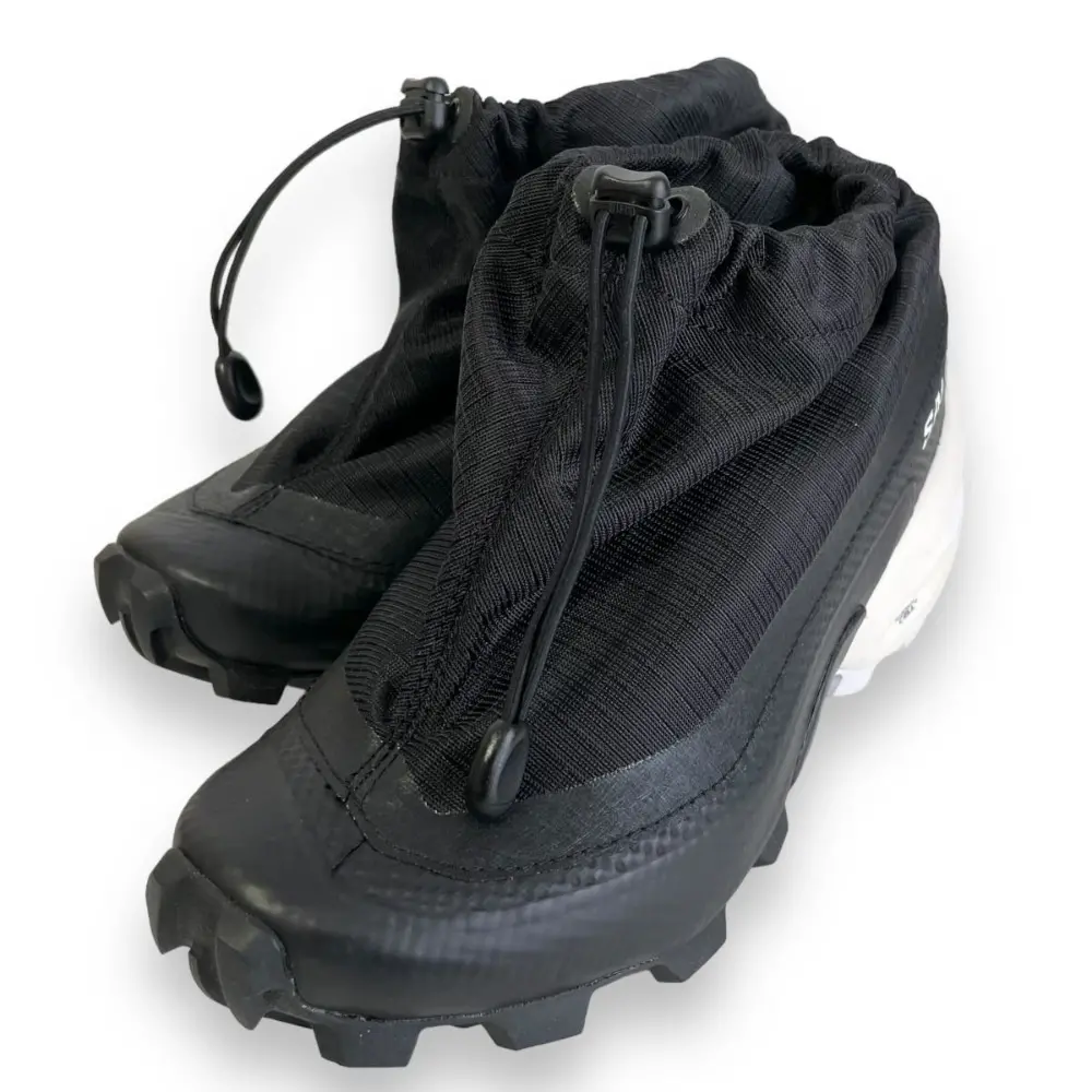 MM6×SALOMON エムエムシックス メゾンマルジェラ×サロモン CROSS LOW ドロスト スニーカー 471695 22cm ブラック×ホワイト