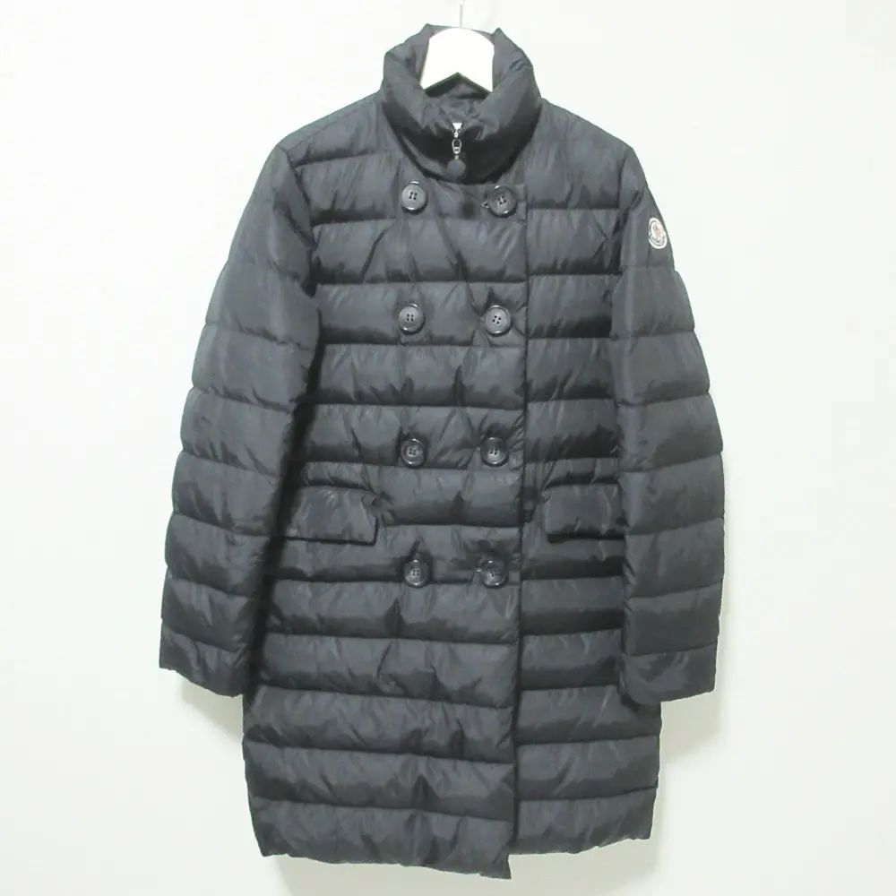 MONCLER モンクレール MAR ダブルボタン ダウンコート サイズ0 ブラック