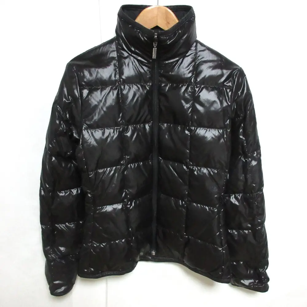 MONCLER モンクレール 茶タグ リバーシブル ダウンジャケット ブルゾン 45334 サイズ0 ブラック