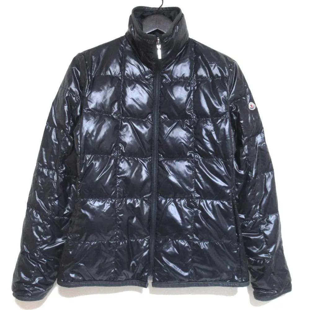 MONCLER モンクレール ジップアップ リバーシブル ダウンジャケット Z6H0139 2サイズ ネイビー