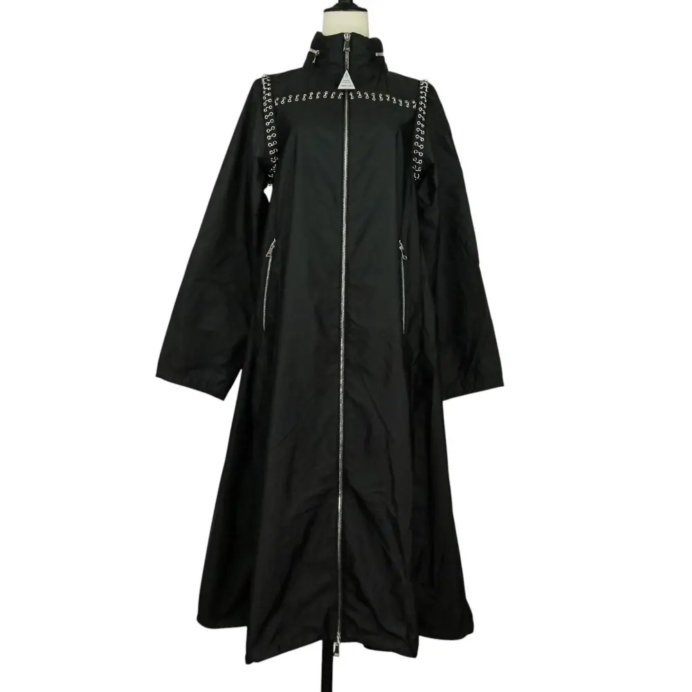 MONCLER GENIUS モンクレール ジーニアス6 NOIR KEI NINOMIYA BRASS ナイロン ロングコート 0 ブラック