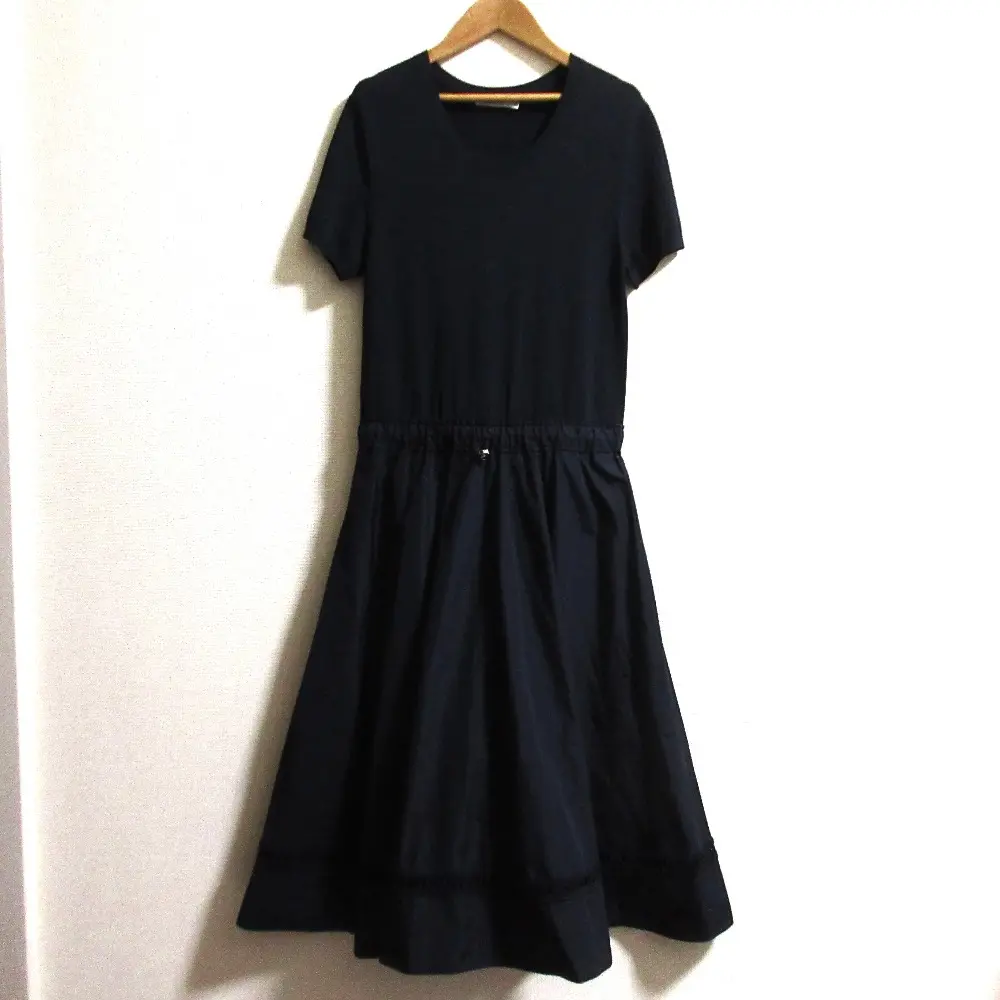 MONCLER モンクレール ABITO ドッキング ワンピース サイズM ネイビー