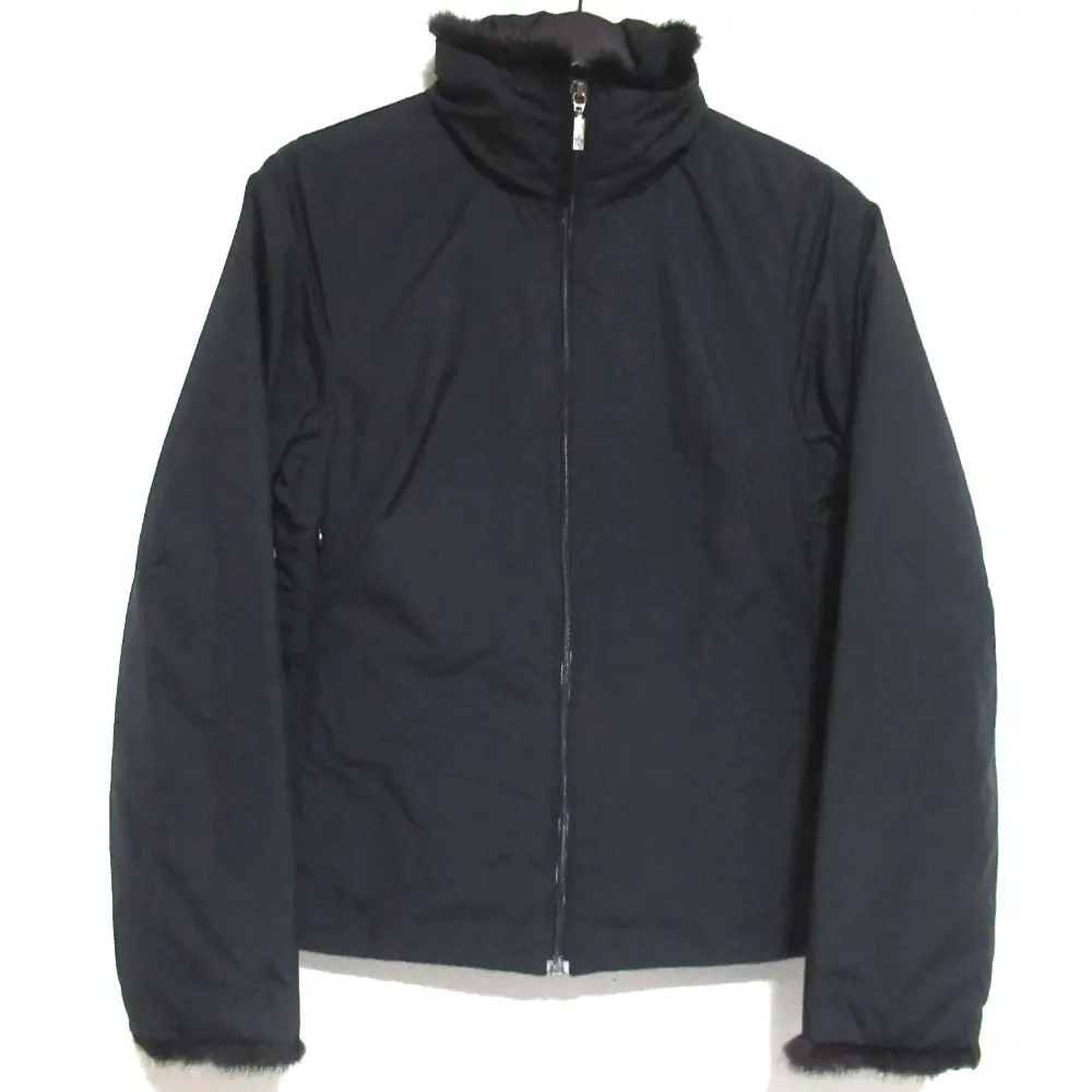MONCLER モンクレール ミンクファートリム ジップアップ ダウンジャケット サイズ0 ブラックの買取実績【2025年9月買取】