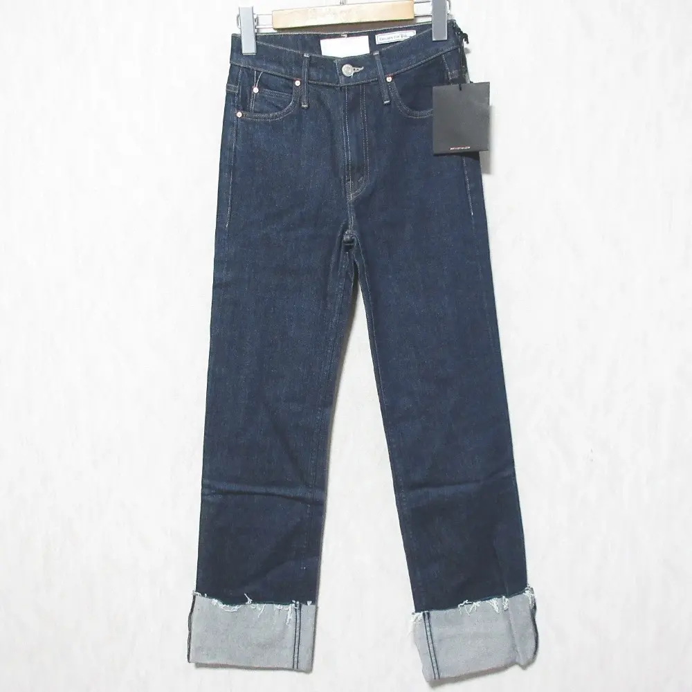 Mother マザー ロンハーマン別注 THE DUSTER CUFF FRAY デニムパンツ ジーンズ 23 インディゴ
