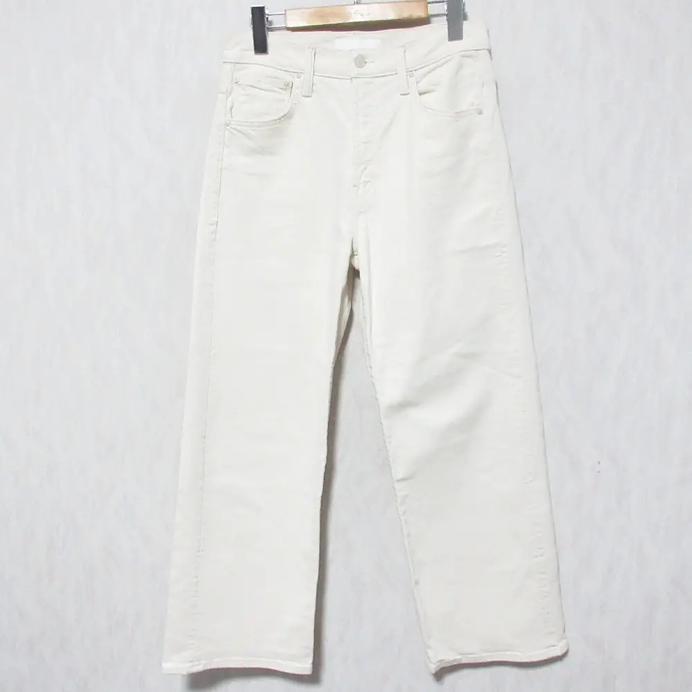24SS MOTHER マザーデニム THE DODGER ANKLE ストレート アンクル デニムパンツ ジーンズ W25 キナリ