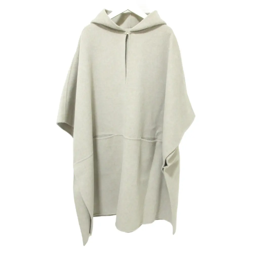 21AW MUSE de Deuxieme Classe ミューズドゥドゥーズィエムクラス victorian ポンチョ コート ベージュ