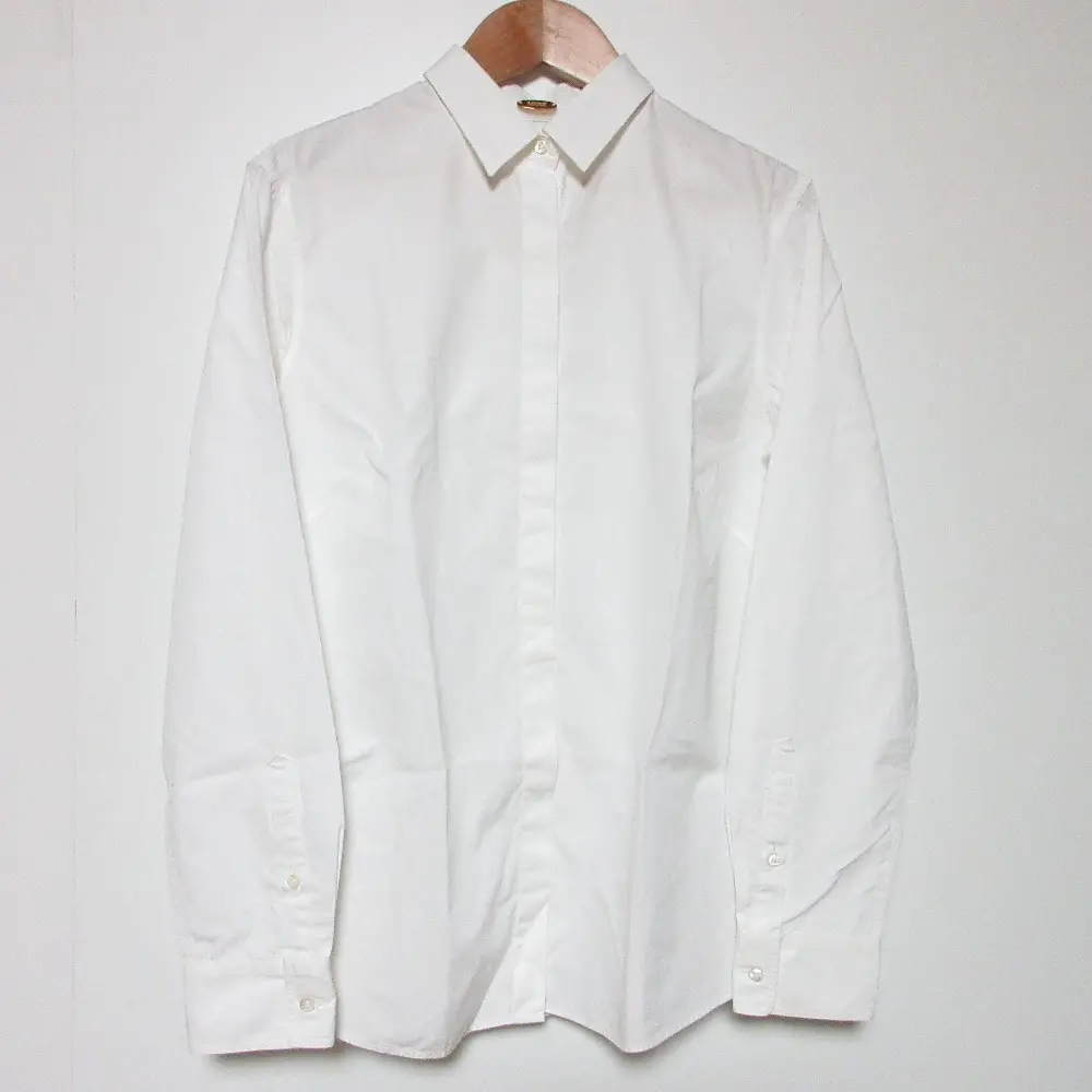 MUSE de deuxieme classe ミューズドゥドゥーズィーエムクラス conscious shirt シャツ ホワイト