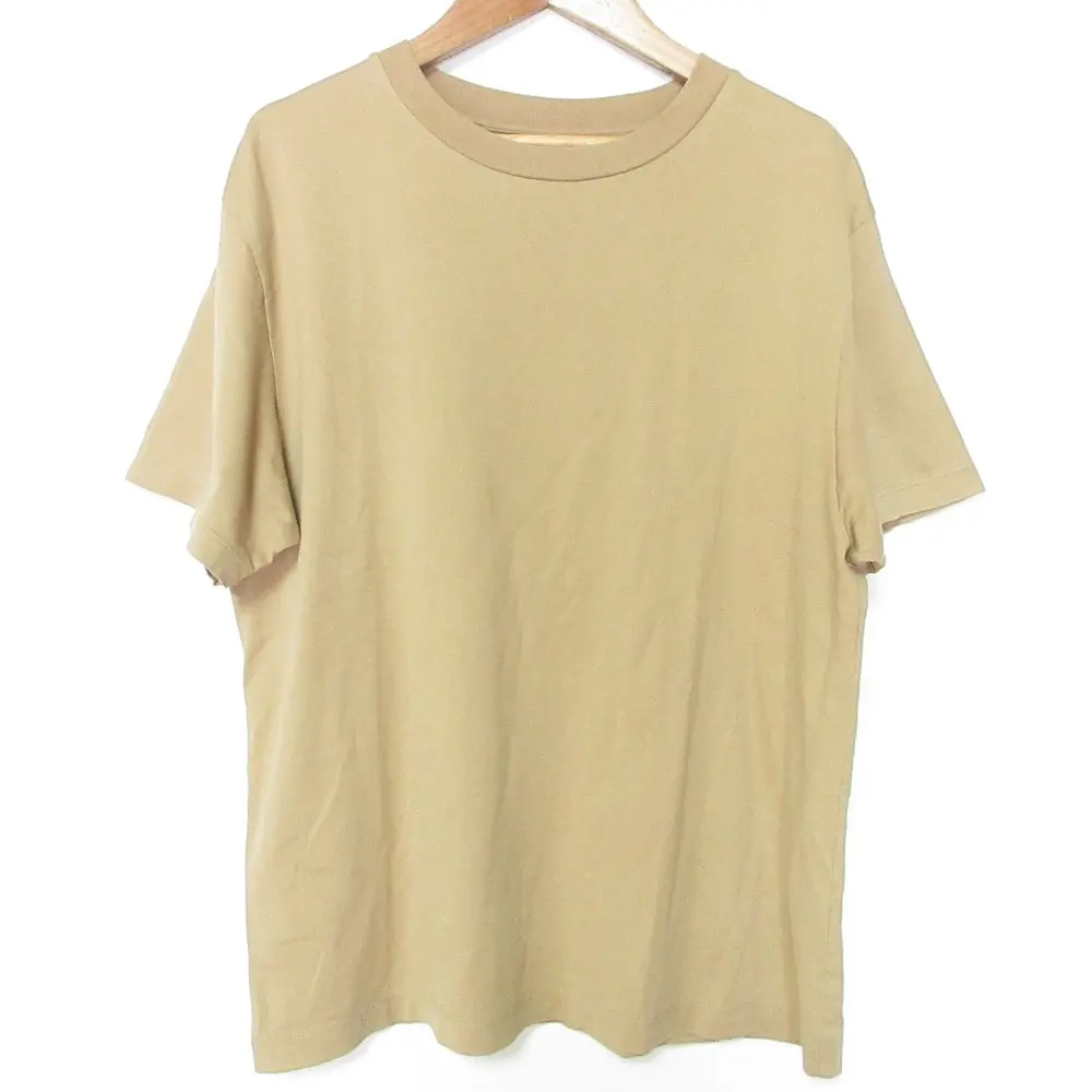 24SS MUSE de Deuxieme Classe ミューズ ドゥドゥーズィエムクラス Mme.CREW Tシャツ サイズF ベージュ