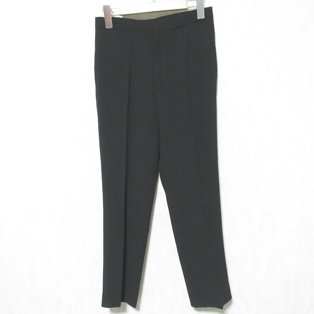 MUSE de Deuxieme Classe ミューズドゥーズィエムクラス EDEN CROPPED パンツ 22030500402110 36 ブラック