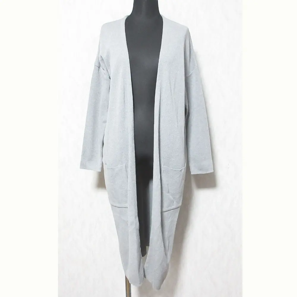 MUSE Deuxieme Classe ミューズ ドゥーズィエムクラス COOLFITロングカーディガン グレー