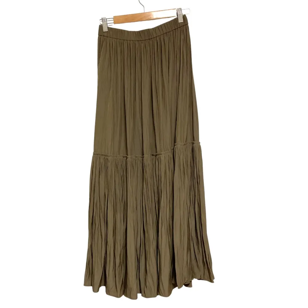 25AW MUSE de Deuxieme Classe ミューズ ドゥーズィエムクラス Gather Maxi ギャザーマキシスカート ブラウン
