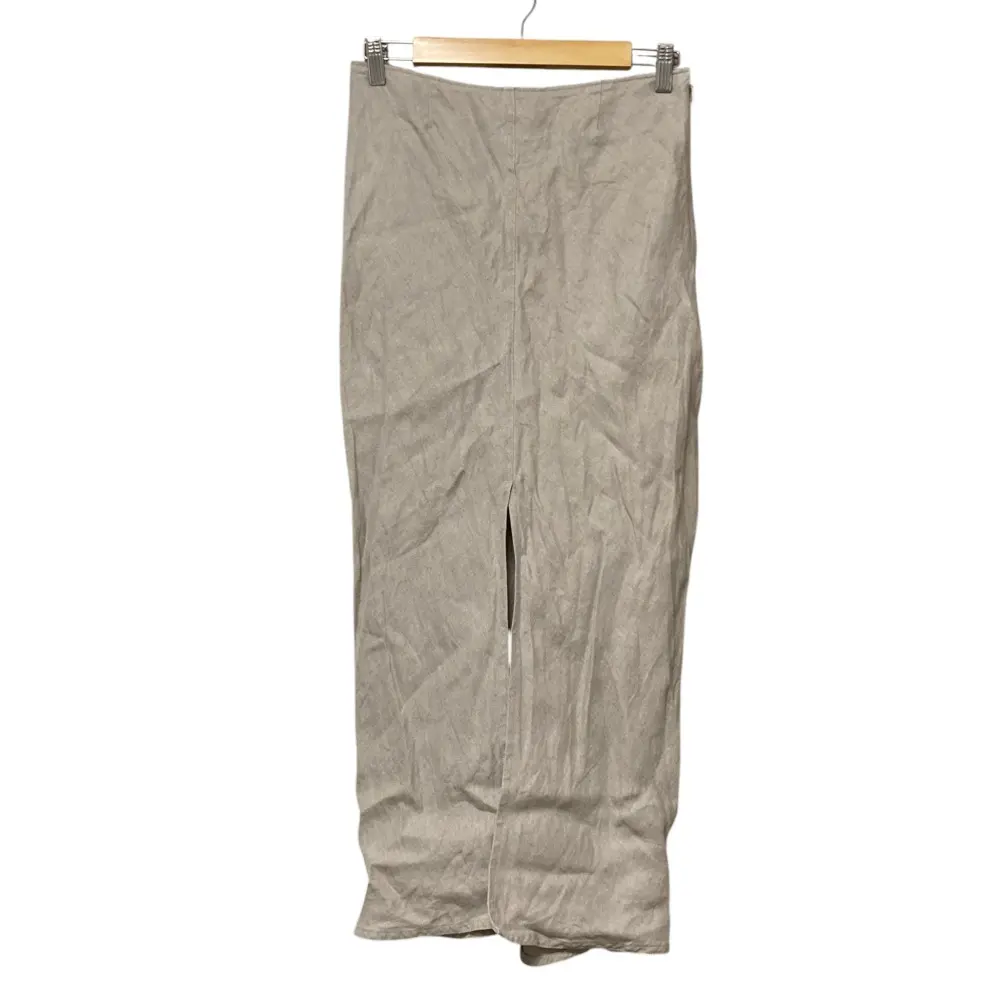 24SS MUSE de Deuxieme Classe ミューズドゥーズィエムクラス OGLINEN タイトスカート サイズ36 グレー