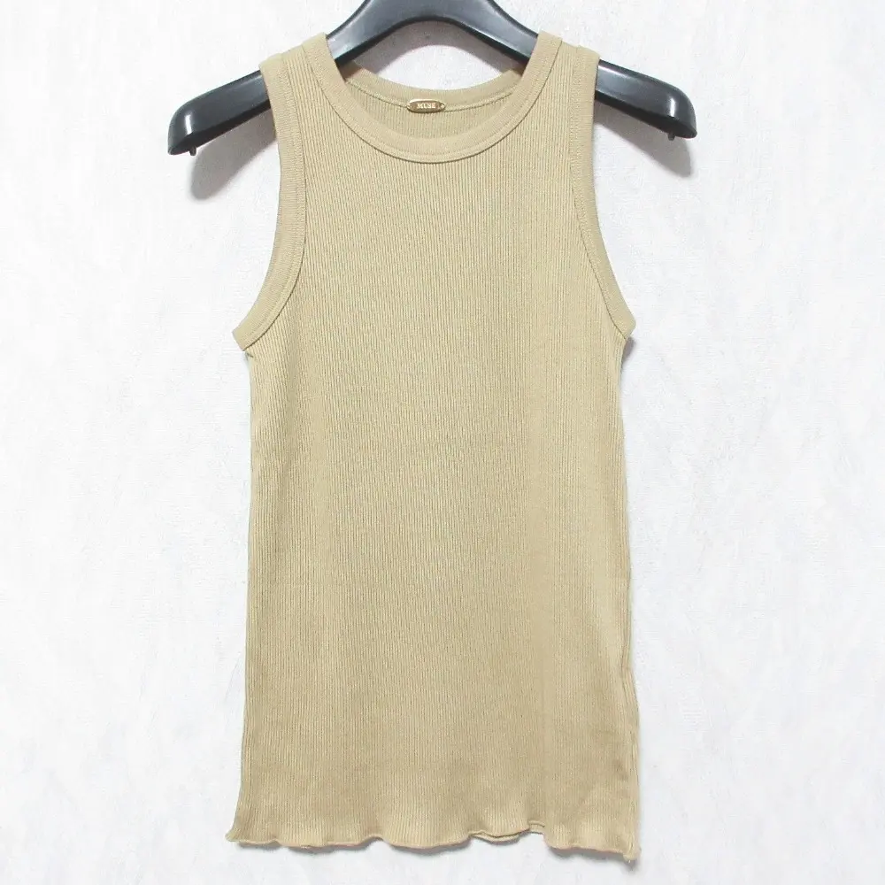 24SS MUSE de Deuxieme Classe ミューズドゥーズィエムクラス Looseyリブ タンクトップ 24070500409010 ベージュの買取実績【2026年3月買取】