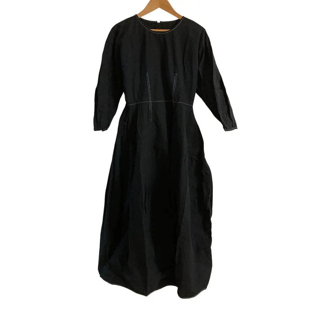 nagonstans ナゴンスタンス フレアワンピース サイズ38 ブラック