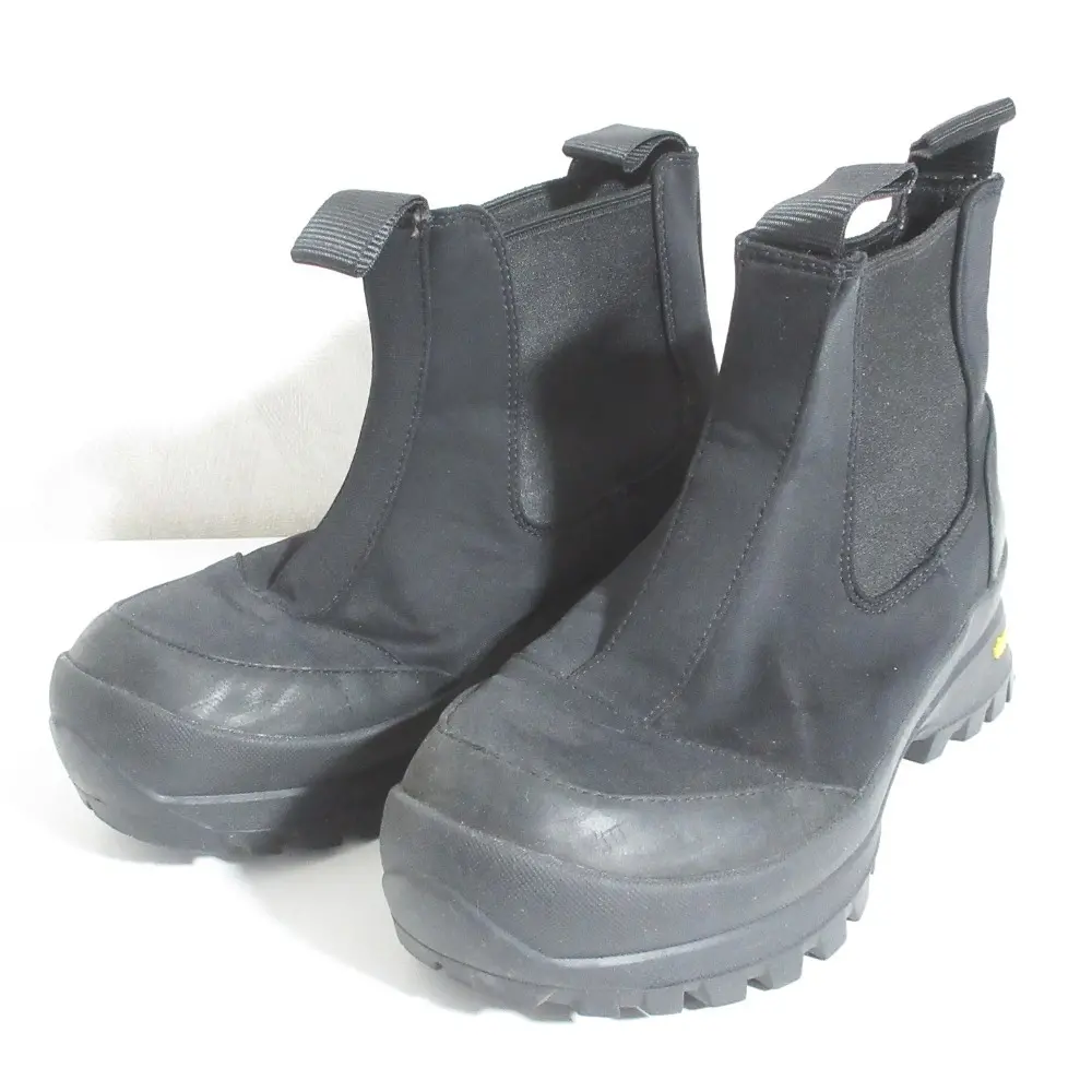 nagonstans ナゴンスタンス Bonding BOOTS ボリュームソール サイドゴアブーツ サイズ24cm ブラック