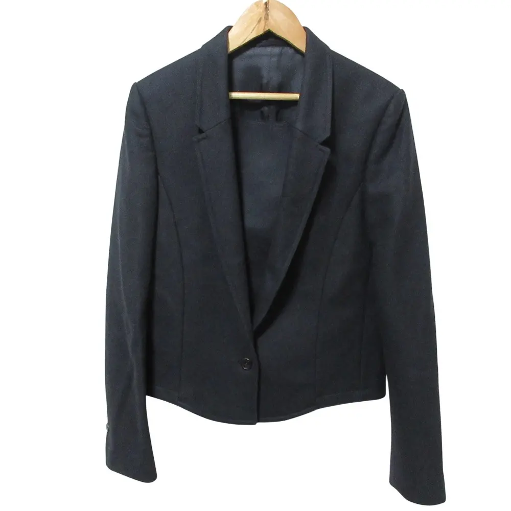 Neil Barrett ニールバレット MASCULINE FIT 胸当て付き ウール テーラードジャケット 40 ブラック