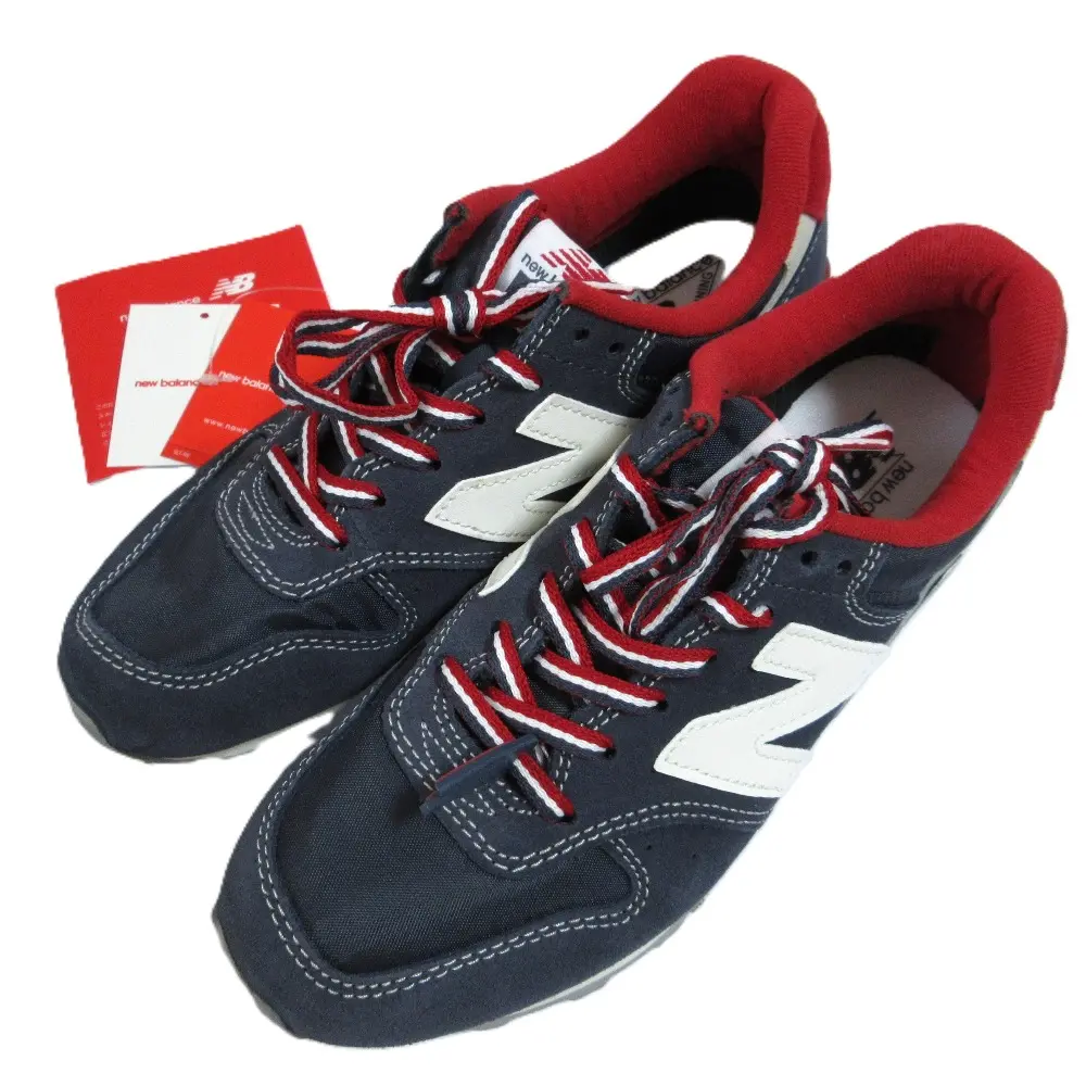 New Balance ニューバランス WR996CNR スエード ローカット スニーカー 22.5cm D ネイビー