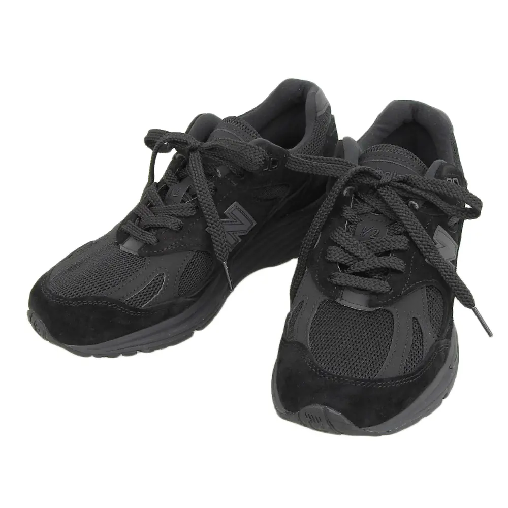 NEW BALANCE ニューバランス 英国製 スニーカー U991KK2 6 1/2D 24.5cm トリプルブラック