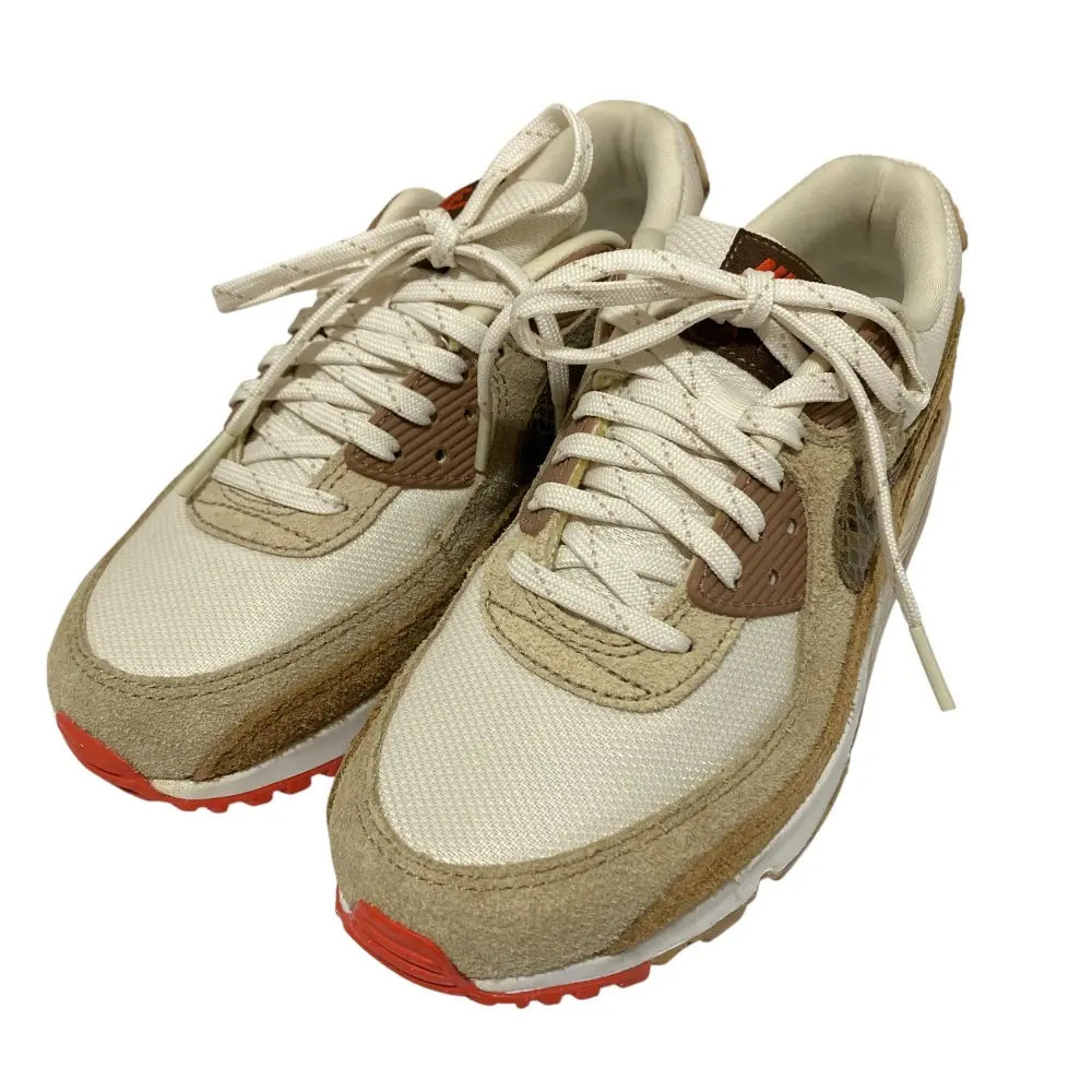 NIKE ナイキ W AIR MAX 90 AMD エア マックス 90 AMD スニーカー DX9502-100 24.5cm ペールアイボリー ピカンテレッド