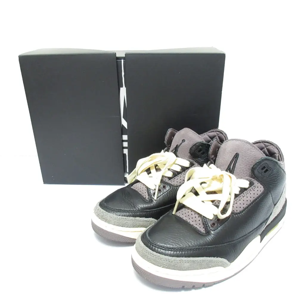 NIKE ナイキ アママニエール エアジョーダン3レトロ OG SP スニーカー FZ4811-001 23cm ブラック 