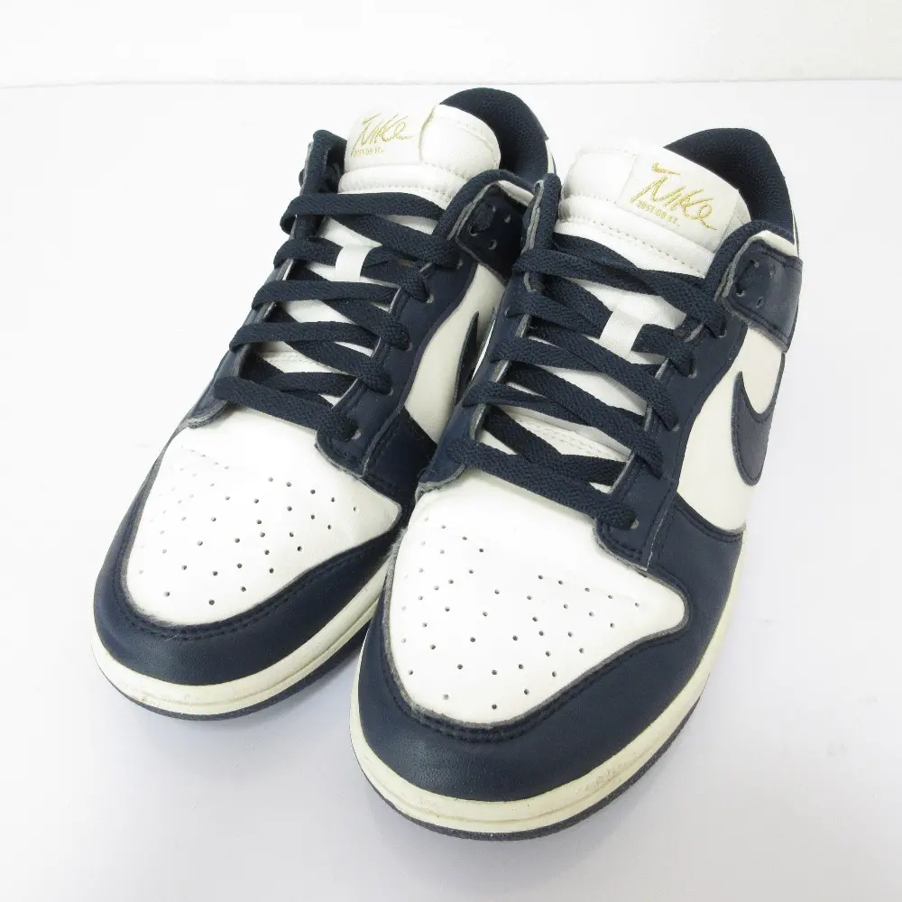 NIKE ナイキ Women's Dunk Low Next Nature Olympic ローカット スニーカー FZ6770-001 サイズ26.5cm ネイビー ホワイト