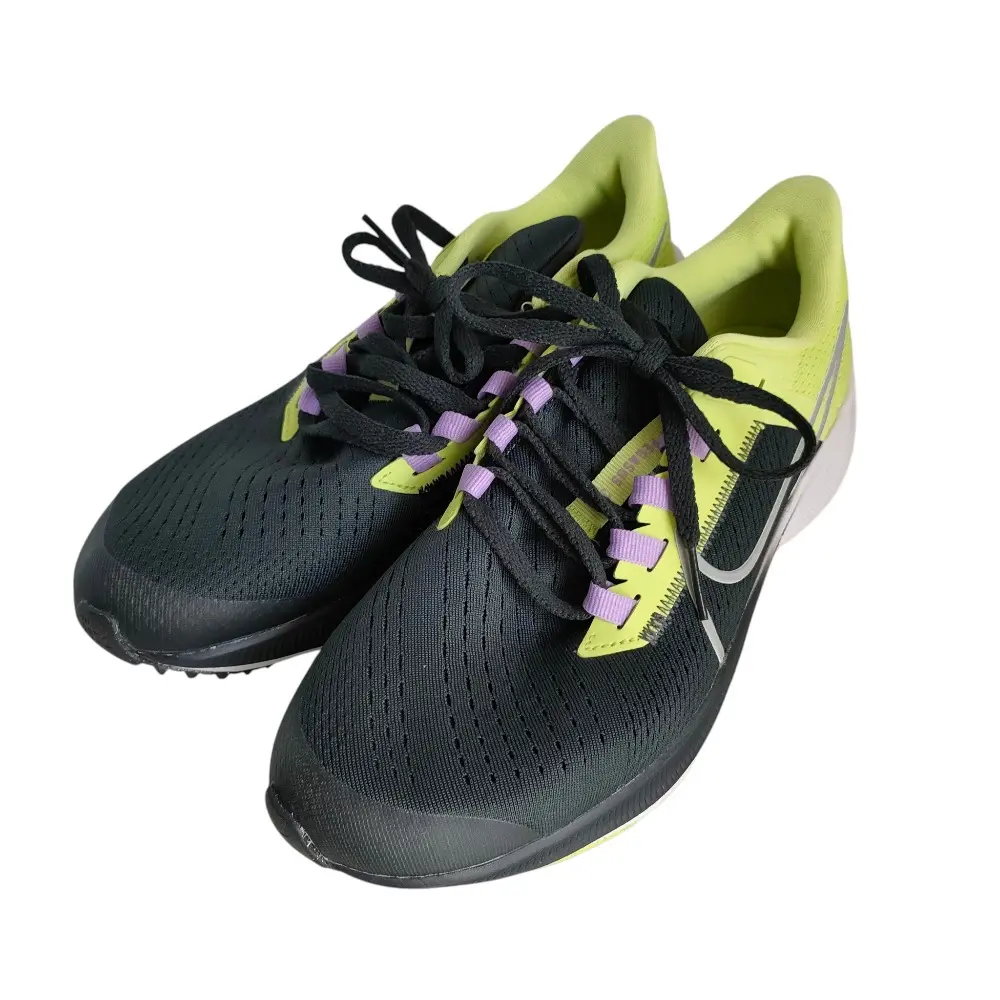 NIKE ナイキ ズームペガサス ローカット ランニングシューズ スニーカー CZ4178-012 24cm イエロー×ブラック