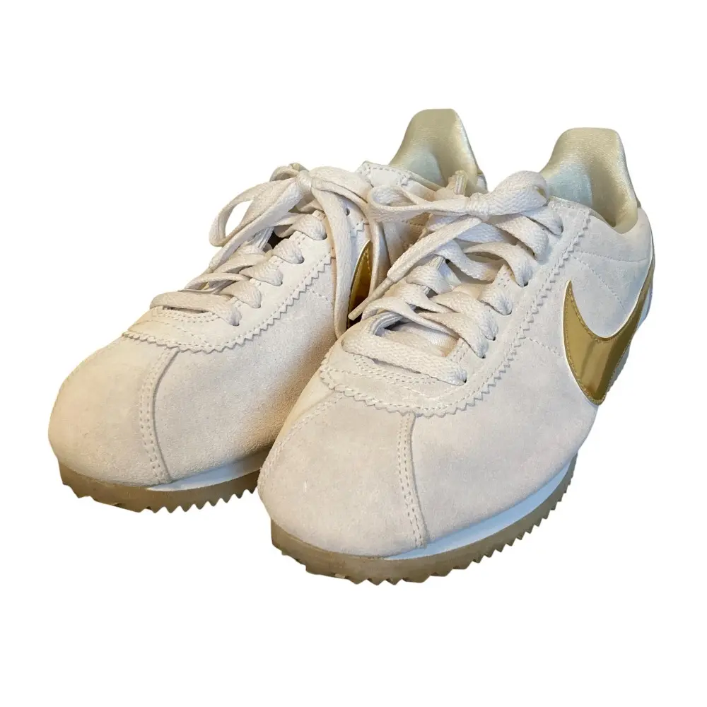 NIKE ナイキ CLASSIC CORTEZ SE クラシック コルテッツ ローカット スニーカー 902856-013 24cm ゴールド×オフホワイト