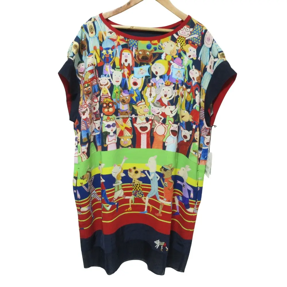 美品✨アルベロベロ オレボレブラ カットソー　ぶたさん　さくらんぼ OLLEBOREBLA アルベロベロ オレボレブラ ぶたさん フリルカラー