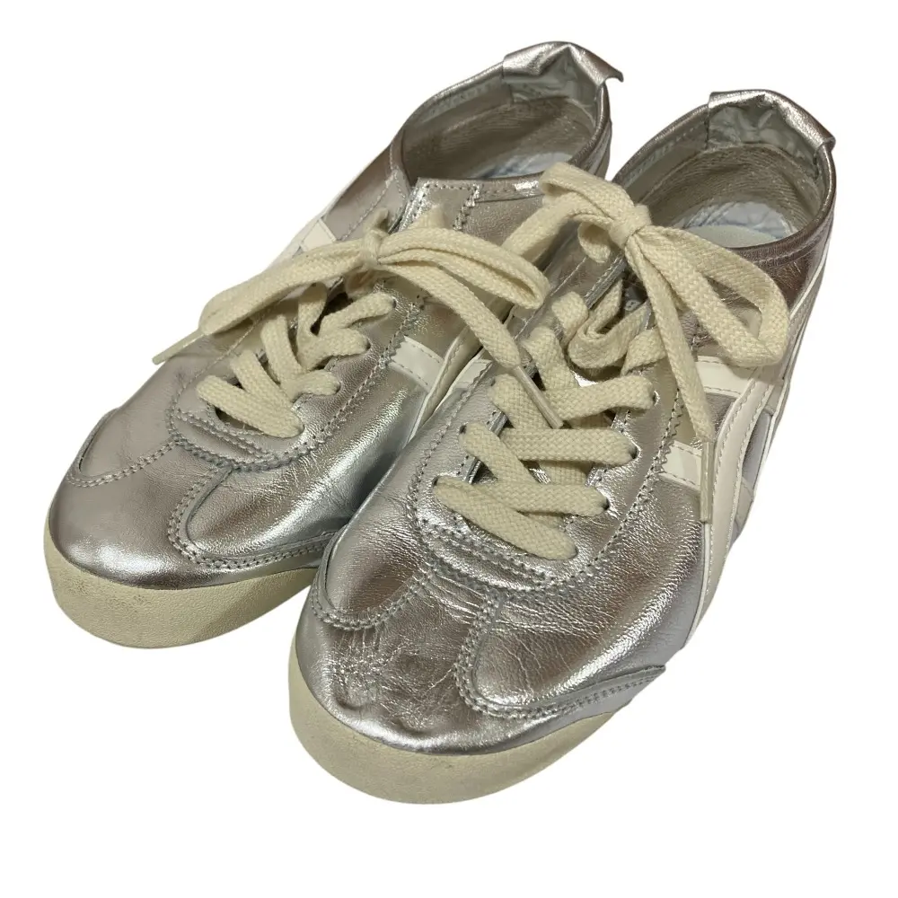 Onitsuka Tiger オニツカタイガー MEXICO 66 メキシコ 66 ローカット スニーカー 1183B566 24cm シルバーカラー