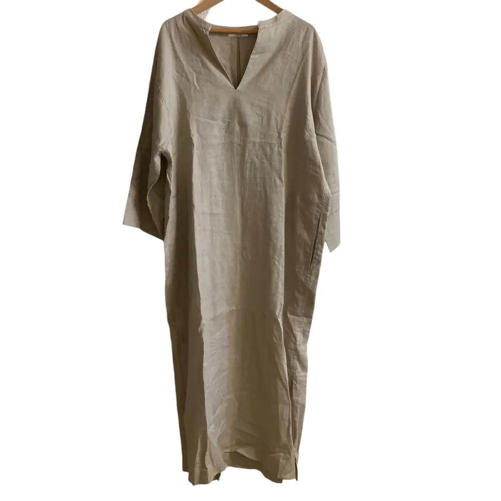 ORCIVAL オーシバル リネンカフタンワンピース ベージュ