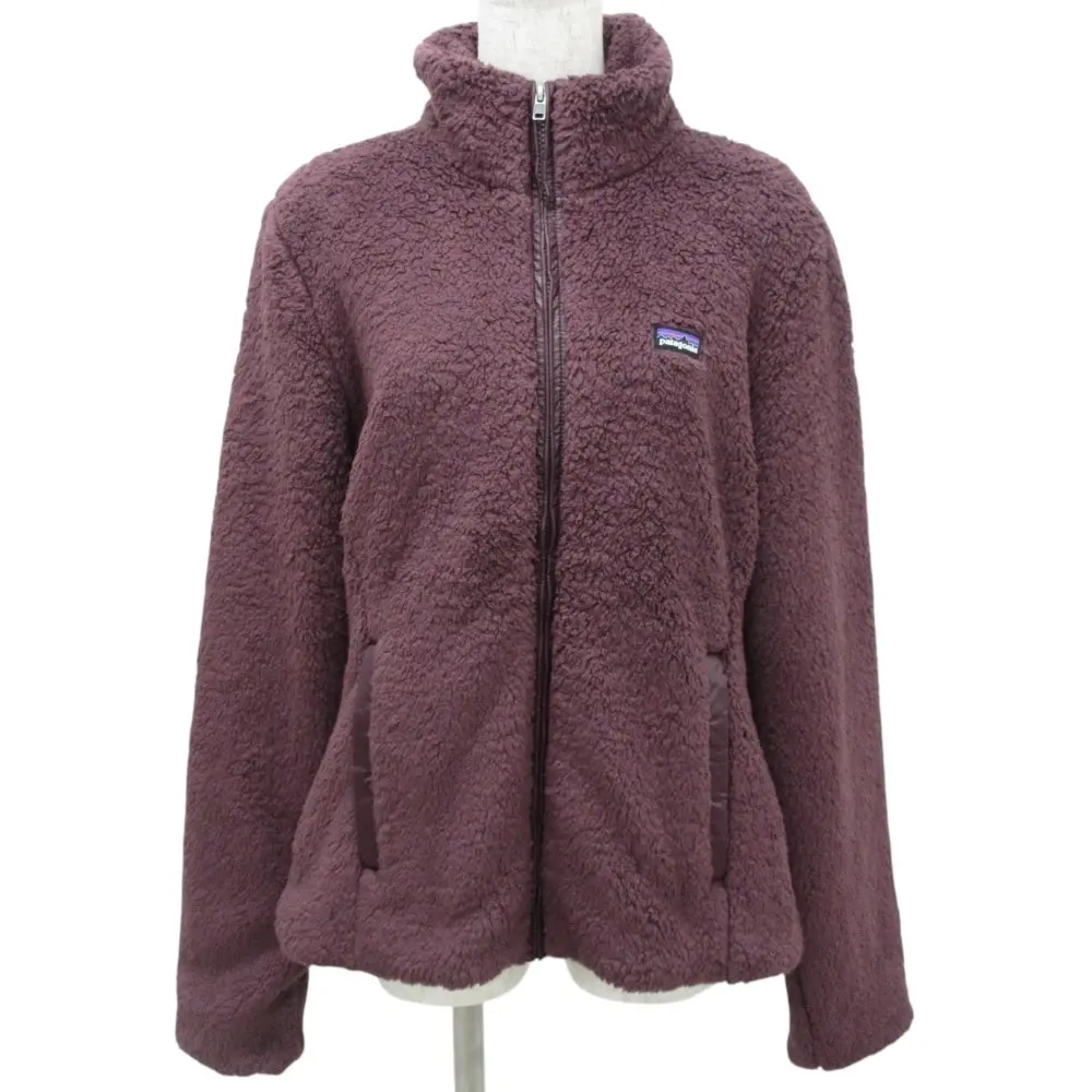 patagonia パタゴニア Los Lobos Jacket ロスロボス ボアフリースジャケット 25595 L パープル