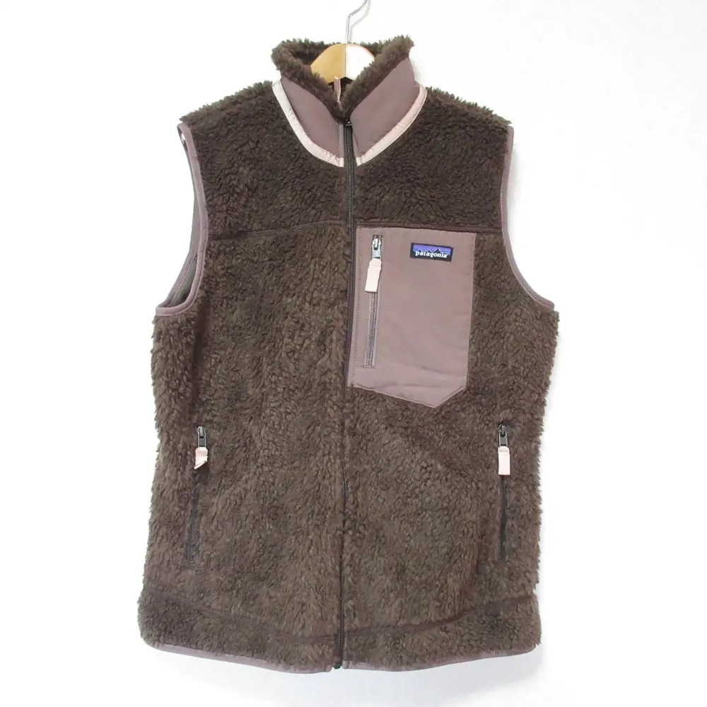 22AW patagonia パタゴニア ウィメンズ クラッシック レトロX ベスト ボア フリース ジレ ジャケット 23083 L ブラウン