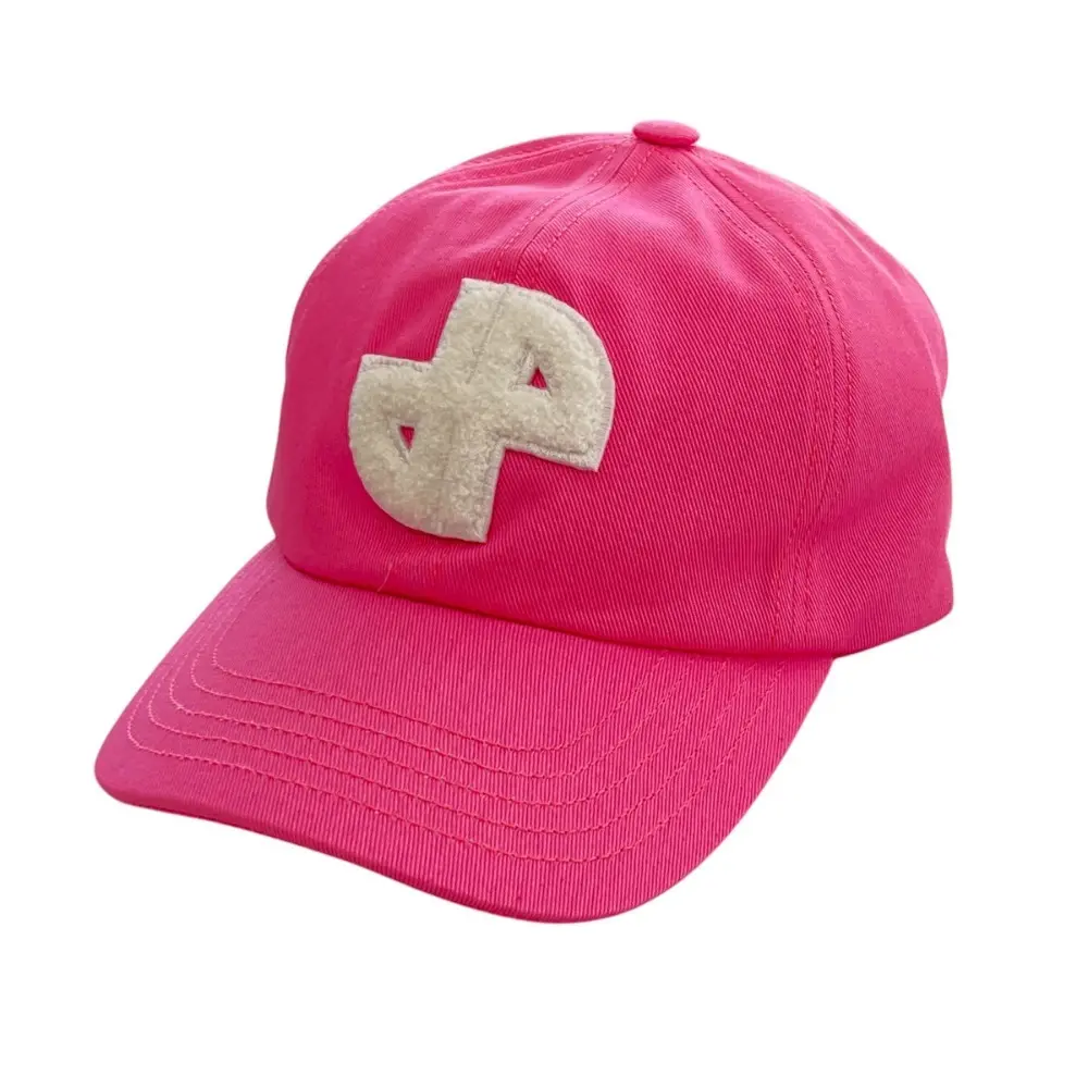 PATOU パトゥ Unisex Jp Cap JPモノグラム ベースボールキャップ 帽子 ピンク